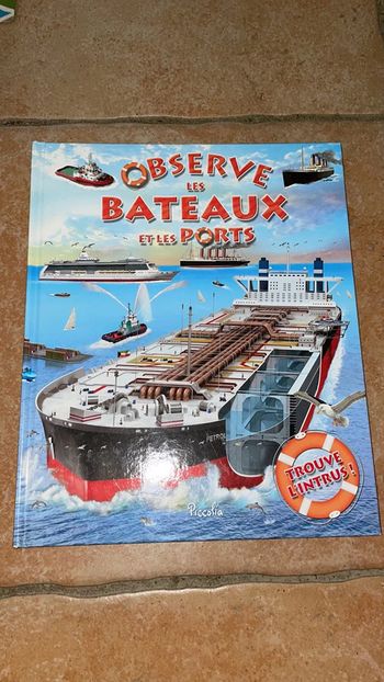 Livre Observe les bateaux et les ports