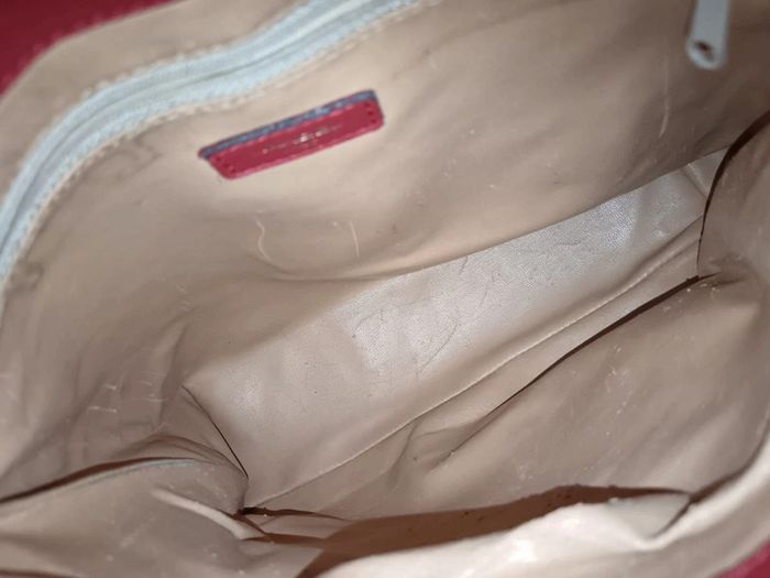 Sac Lancel cuir rouge vintage - photo numéro 13