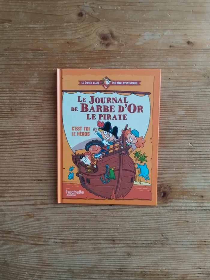 đ Le Journal de Barbe d'Or le Pirate â Livre Jeunesse