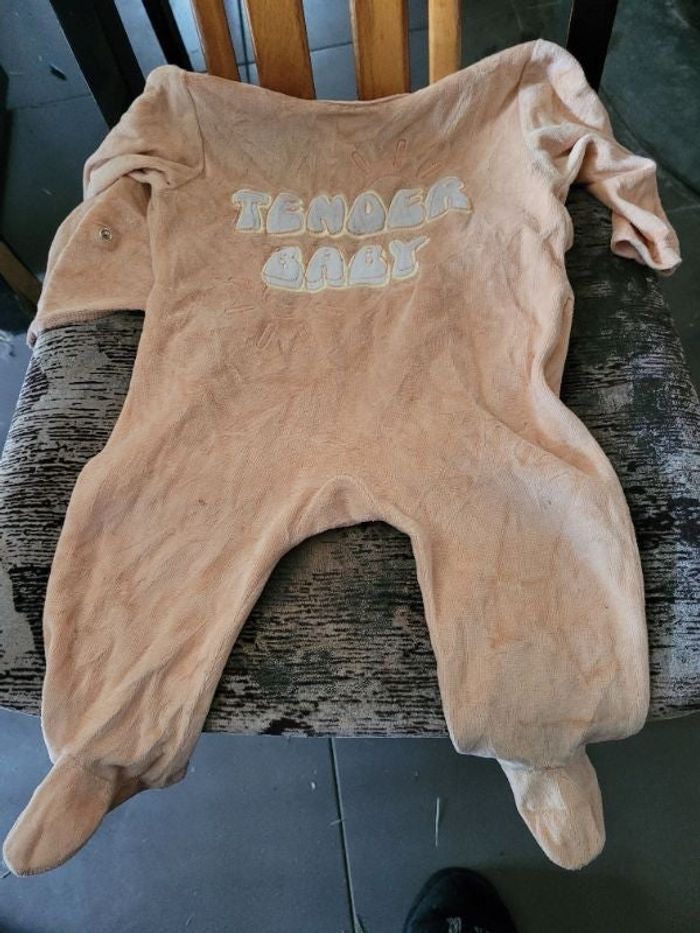 Pyjama velours 6 mois