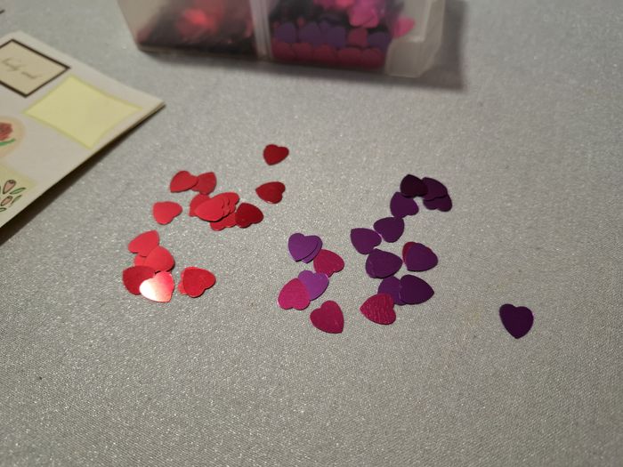 Gros lot de décorations diverses coeurs, mariage, amour pour scrapbooking/loisirs créatifs - photo numéro 10