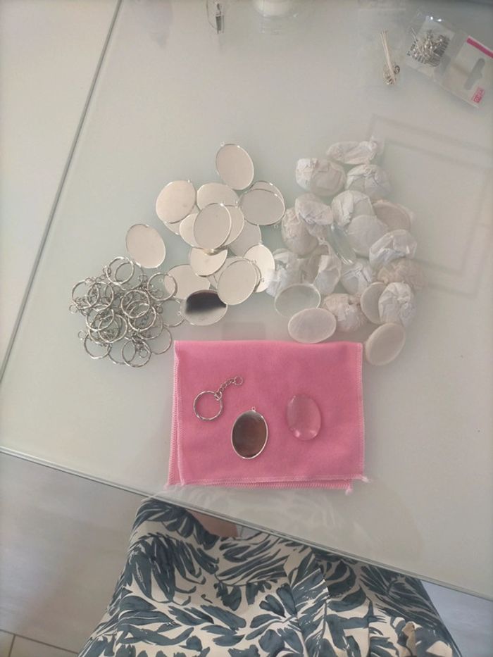 Lots de 20 porte-clés à personnaliser