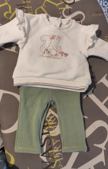 Ensemble bébé fille 3 mois
