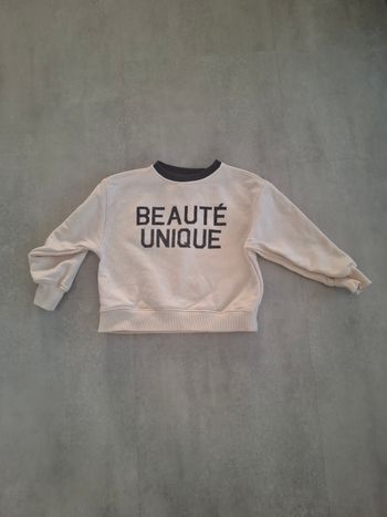 Sweat zara 8/9 ans