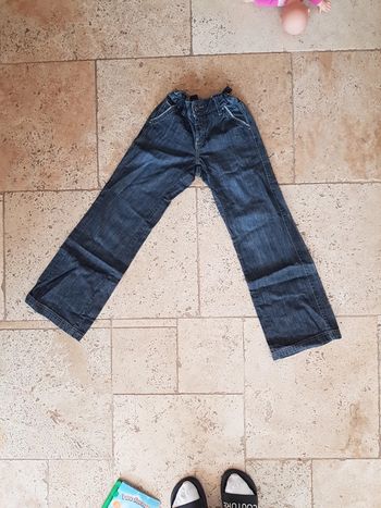 Jean large fille T 9 / 10 ans