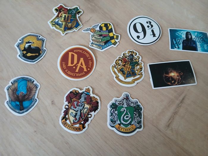 Lot de stickers Harry Potter