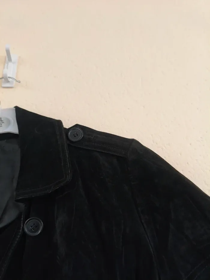 Manteau en cuir - vintage dressing - taille 42 - photo numéro 4