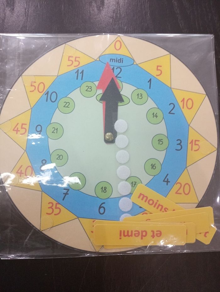 Horloge d'apprentissage
