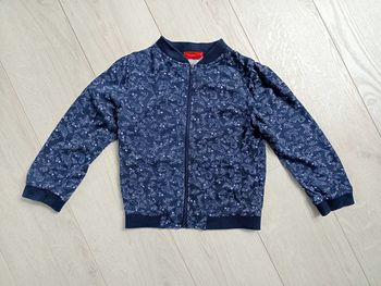 Gilet sweat zippé bleu Tissaia 5 ans