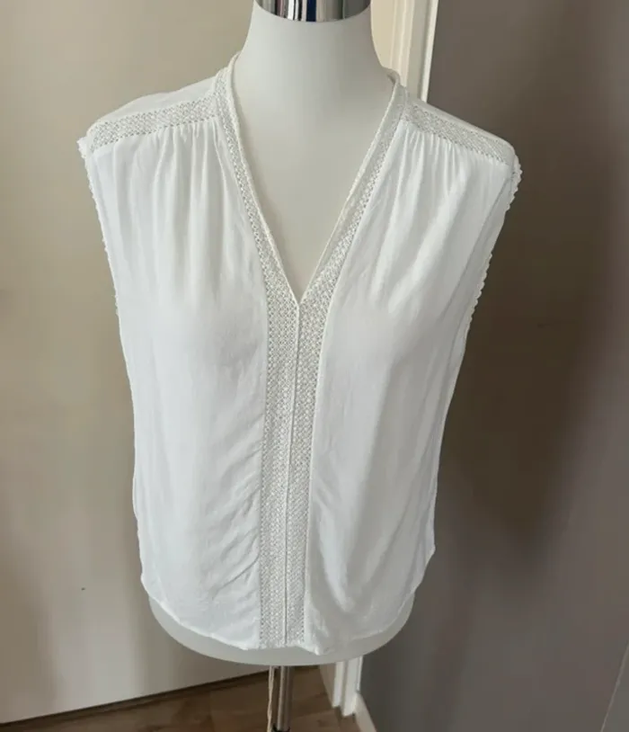 Almae blouse haut top blanc taille 3/40 Excellent état - photo numéro 2