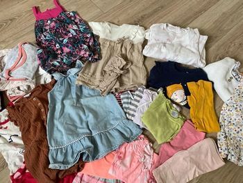 Lot 18 mois printemps été fille