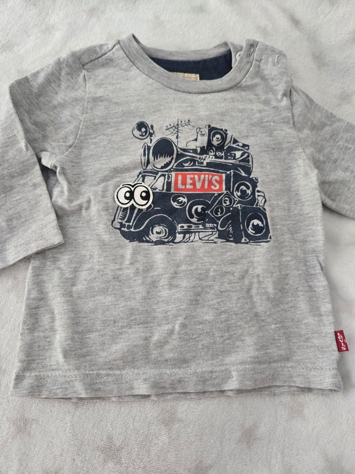 Lot de t-shirts manches longues 6 mois mois - photo numéro 6
