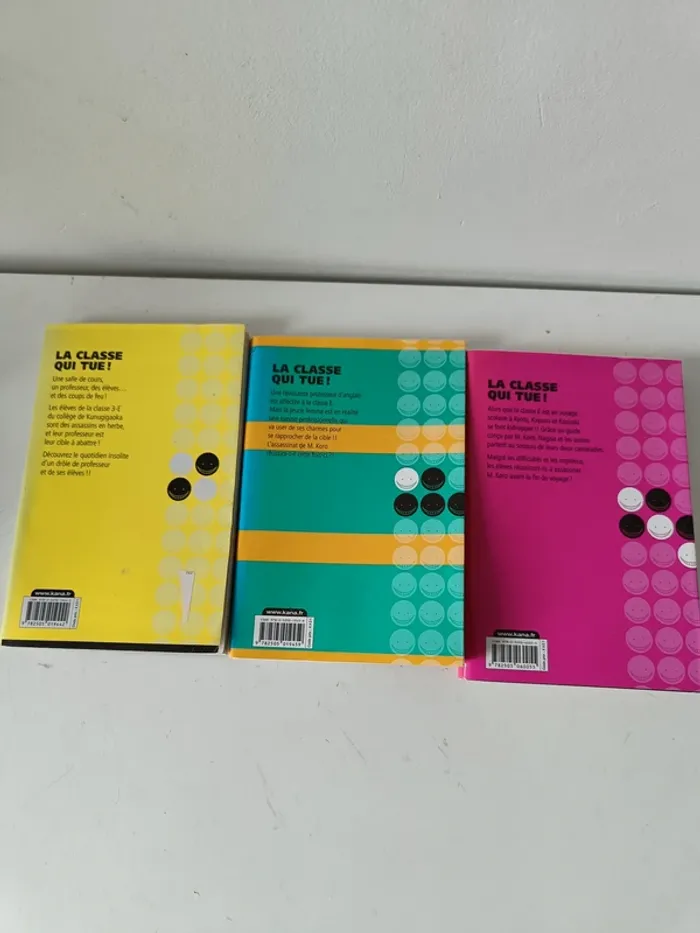 lot de 3 mangas   assassination classroom tome 1 a 3 - photo numéro 2