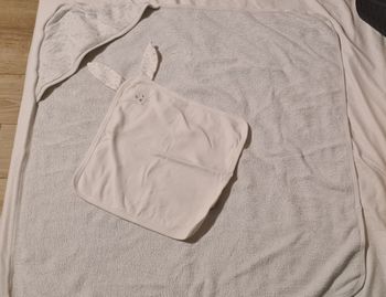 Sortie de bain +doudou