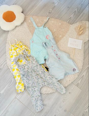Lot vêtements été fille 18 mois