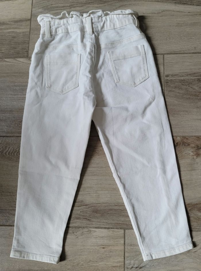 Jeans coupe paperbag taille 4 ans - photo numéro 2