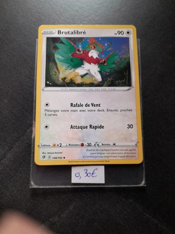Carte Pokémon Brutalibré 148/192