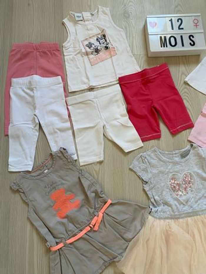 Lot été 12 mois fille - photo numéro 2