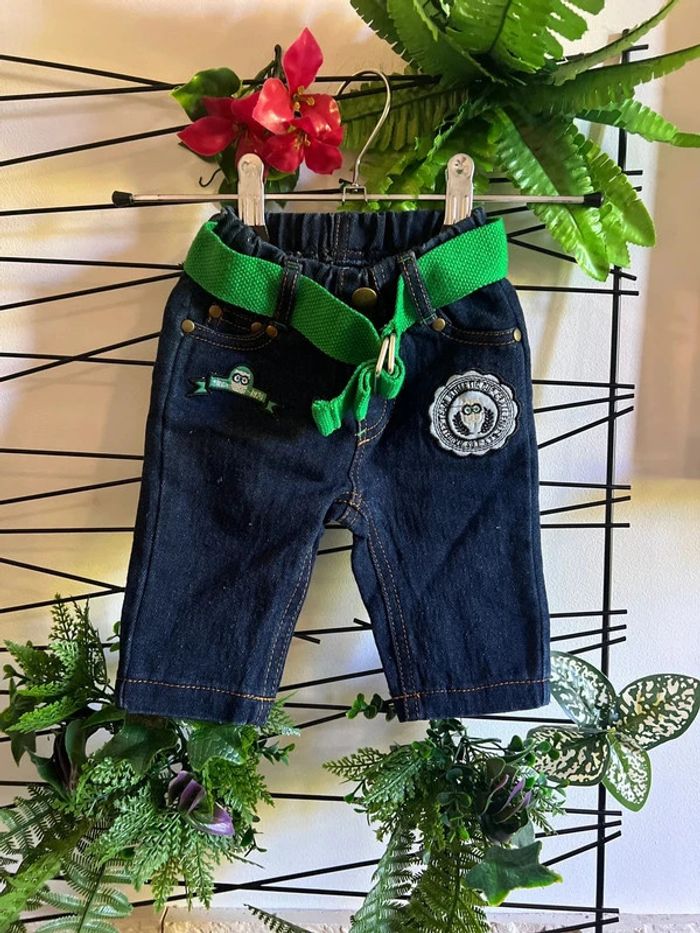 Ensemble bébé garçon 3 mois pantalon et manches longues - photo numéro 2