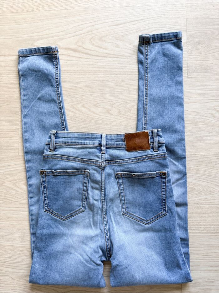 Jean slim bleu clair Jennyfer taille 32 XXS - photo numéro 3