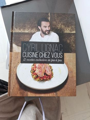 Livre cuisine Cyril Lignac