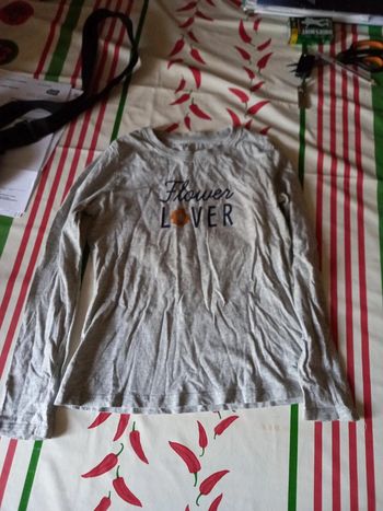 Tee shirt ml 12 ans fille