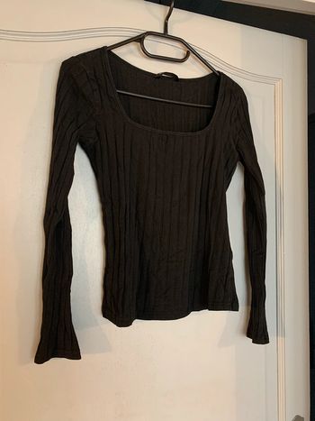 T-shirt manches longues noir