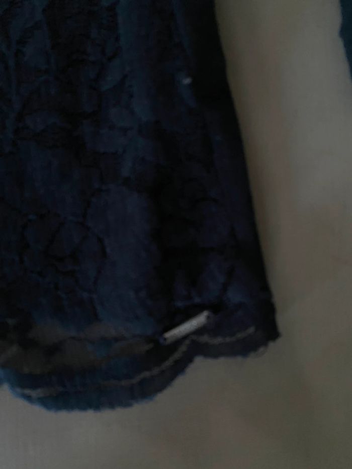 Tee shirt manches longues Abercrombie & Fitch marine à dentelle taille XS - photo numéro 10