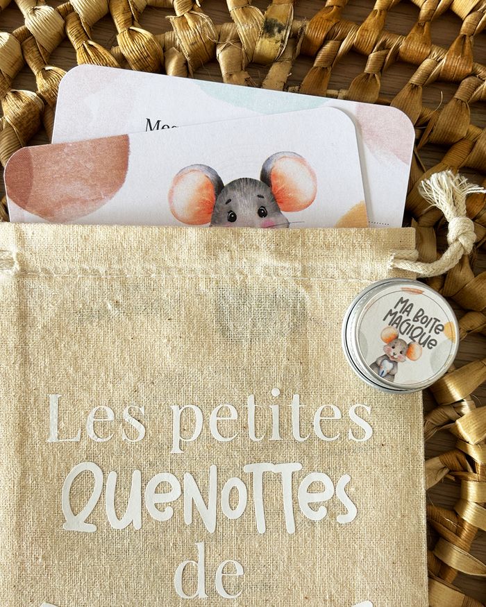 Coffret Petite Souris Personnalisé｜Perte dents de lait - photo numéro 5