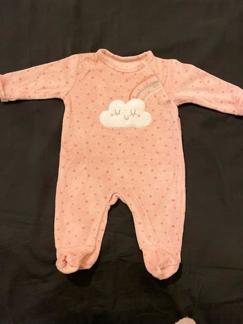 Pyjama bébé rose
