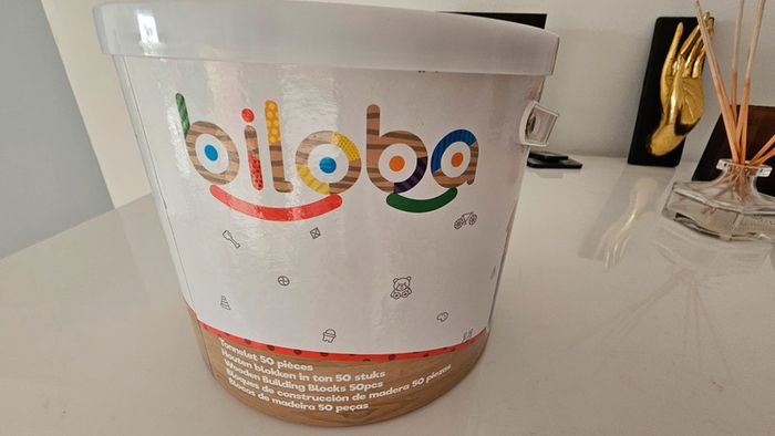 Boite tonneau de jeux de constructionBiloba Impeccable - photo numéro 3