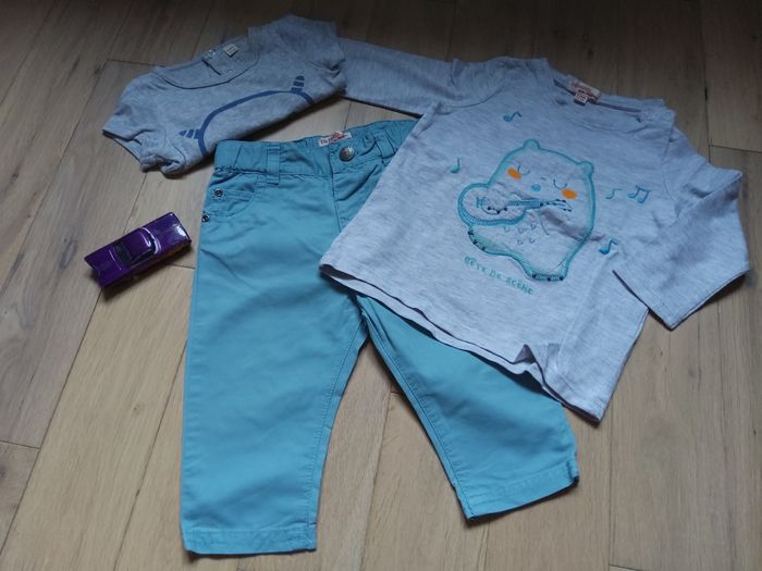 Ensemble 3 pièces dpam 9 mois