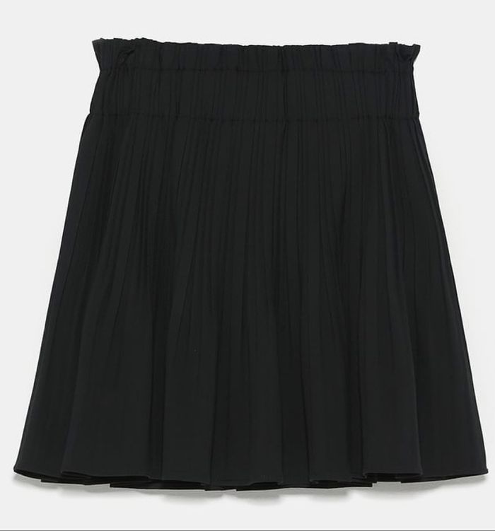 Jupe plissée noire Zara - photo numéro 3