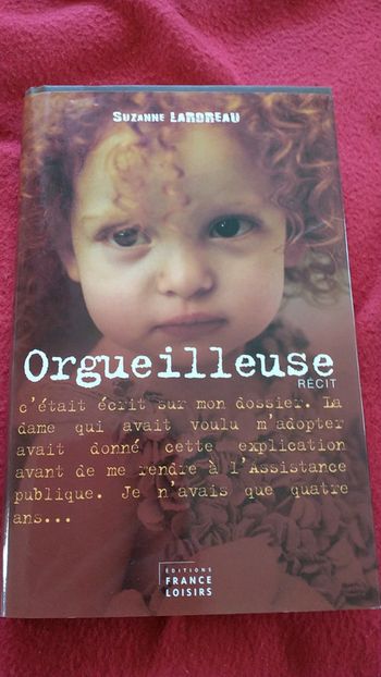 Orgueilleuse par suzanne lardeau
