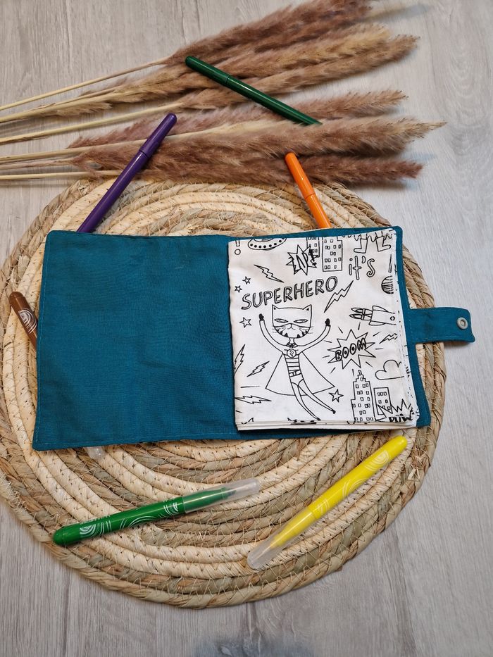 Livre de Coloriage Lavable - photo numéro 3