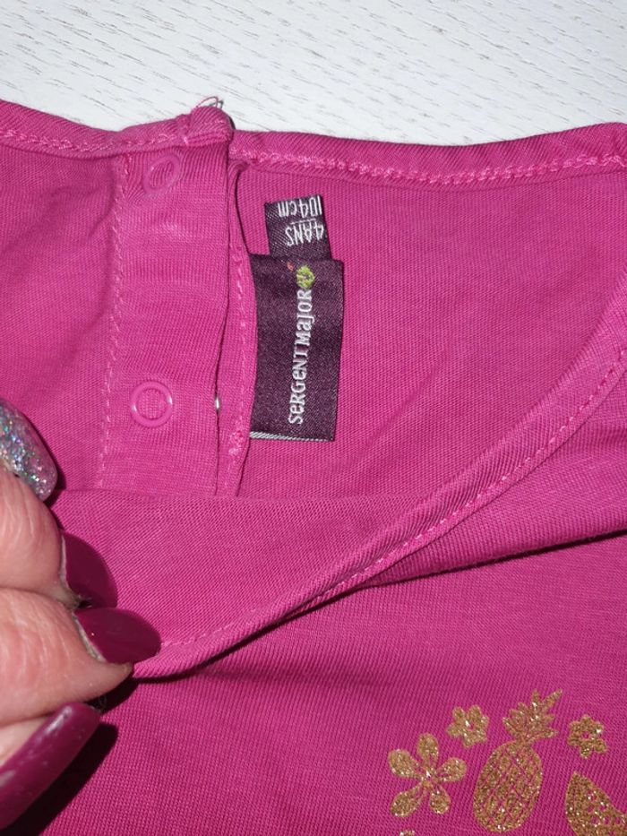 Tee shirt sergent major 4 ans - photo numéro 3