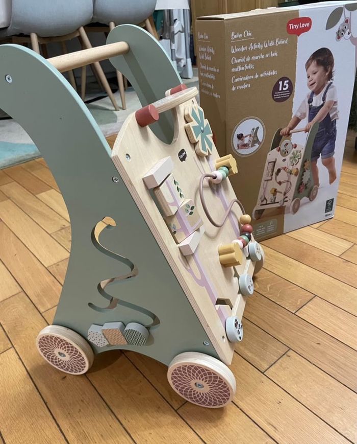 TINY LOVE - Chariot de marche en bois - photo numéro 3