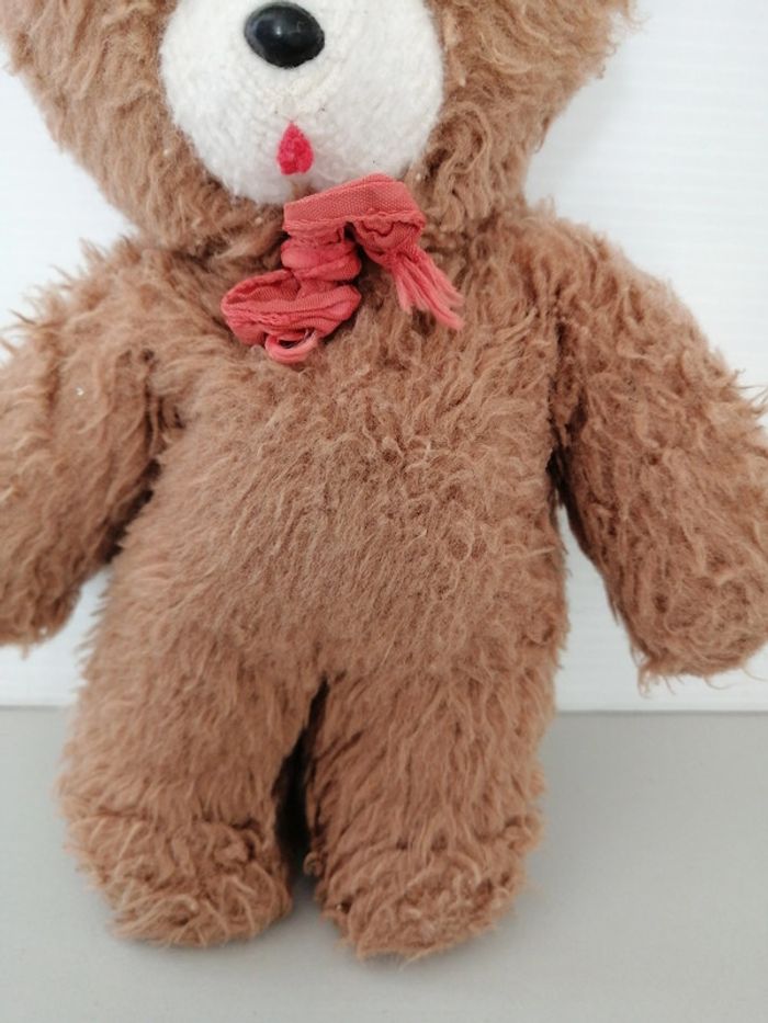 vintage petit ours doudou made in france boulgom - photo numéro 3