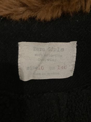 Vends manteau fille, ZARA, 10 ans