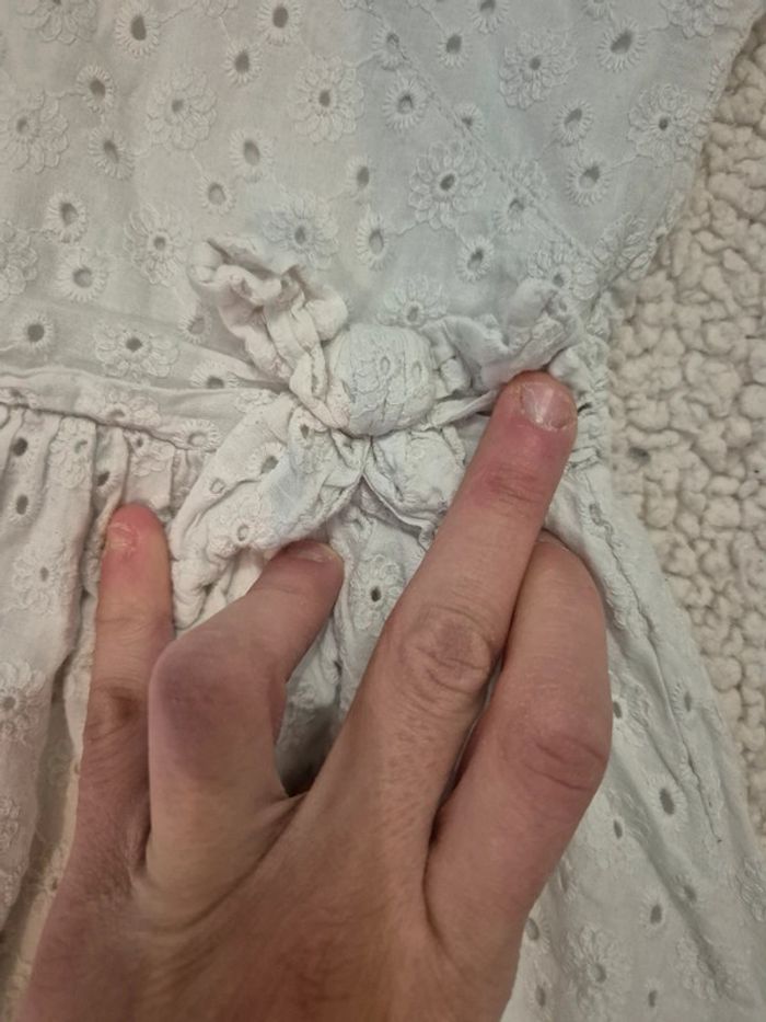 Jolie robe blanche été - photo numéro 2