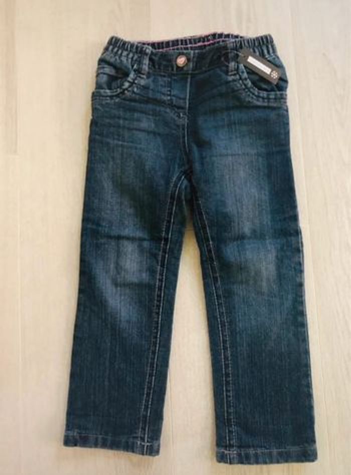 Jeans fille 3 ans 98 cm pantalon hiver chaud