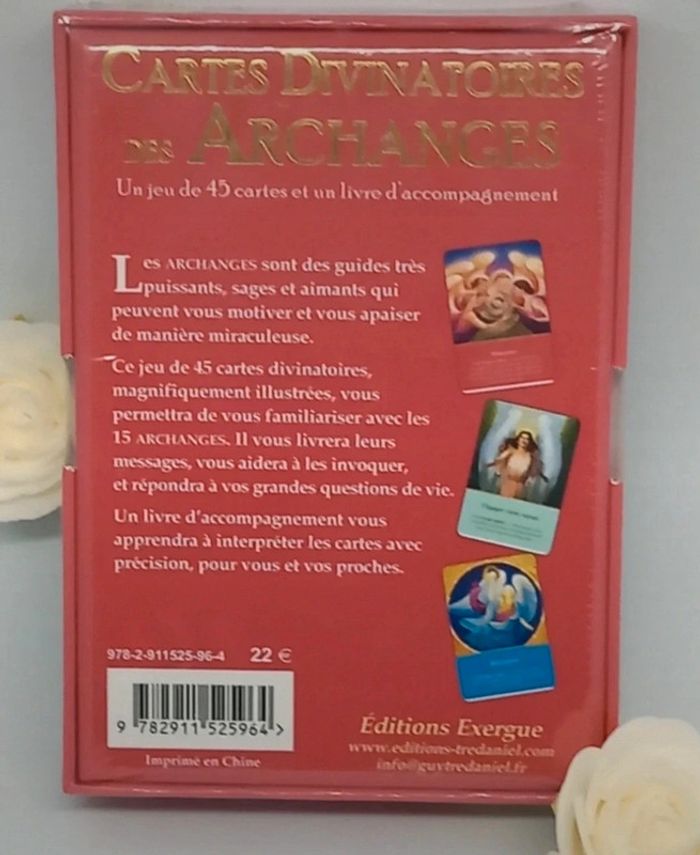 Cartes divinatoires des archanges sous blister - photo numéro 2