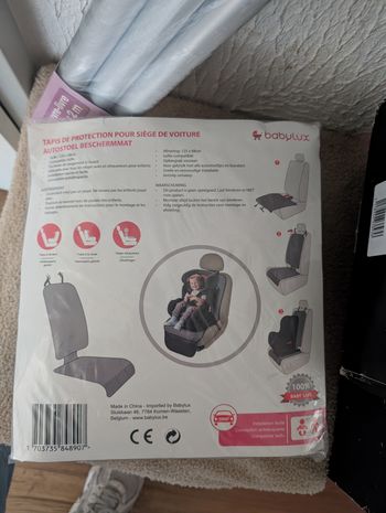 Protection siège auto pour voitures