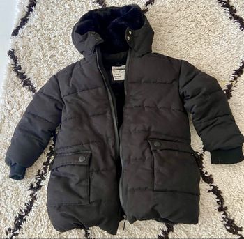Manteau blouson noir orchestra 3 ans 