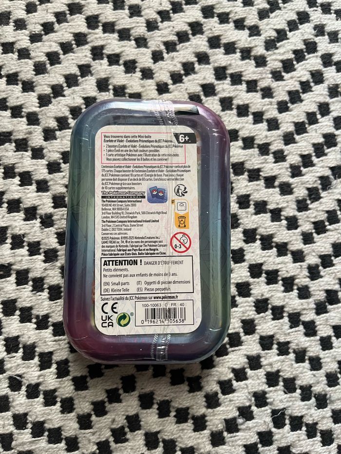 Pokémon Mini Tins Évolutions Prismatiques EV8.5 FR - photo numéro 2