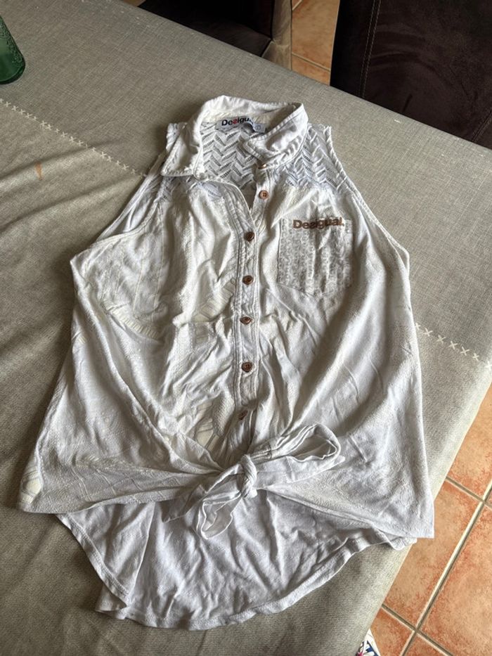 Chemisier sans man ça e desigual taille L