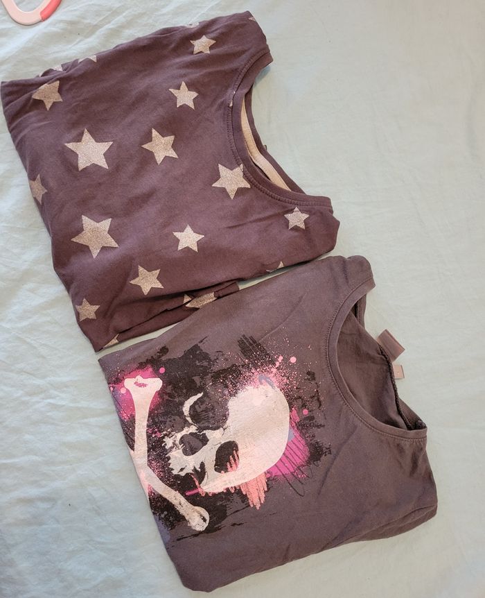 Lot de 2 Tee-shirt manches longues - photo numéro 2