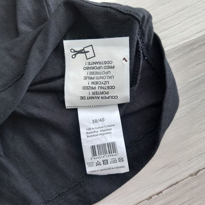 Pyjama femme 2 pièces (T-shirt et pantacourt) noir imprimé Tissaia taille M⁷ - photo numéro 6