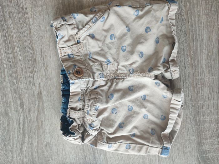 Short coquillage Kiabi