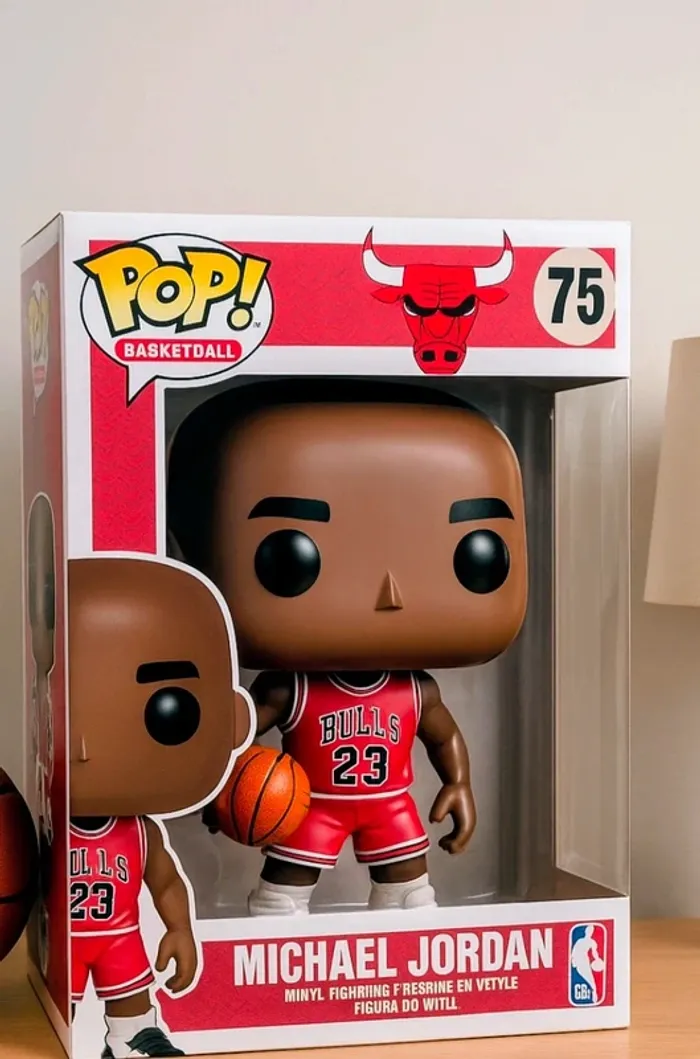 Figurine Funko Pop NBA Michael Jordan XL dans son emballage - photo numéro 2